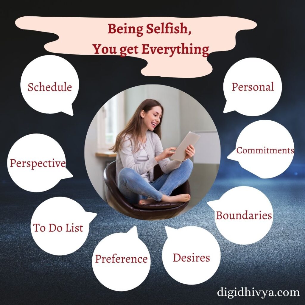 Being Selfish is Good